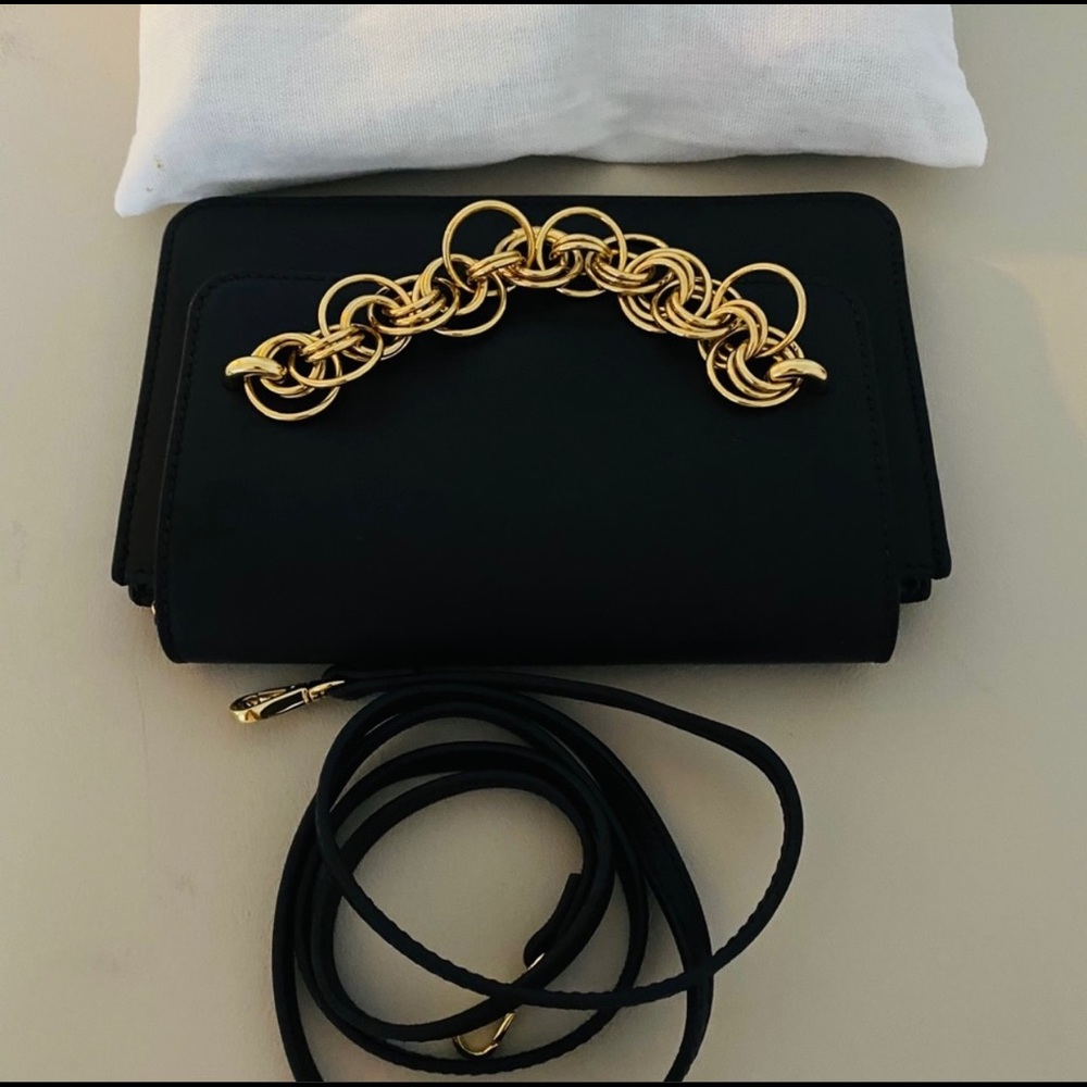 AUTHENTIC CHLOE Drew Bijou Leather Clutch Shoulder Bag NWT👜(Original $1850)